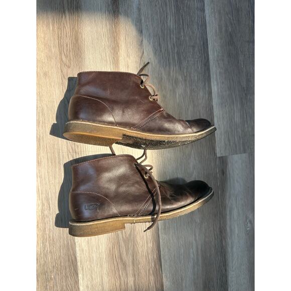 UGG Leighton Men\'s Chukka Boots Brown Leather Desert Ankle Boots casual luxury main image 15
